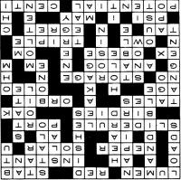 Electronic Crosswords Solution, November 1962 Electronics World - RF Cafe