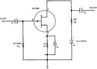 Simple amplifier circuit was built and tested - RF Cafe