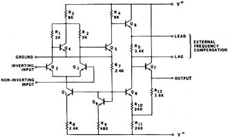 Integrated operational amplifier - RF Cafe