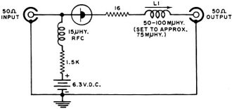 Tunnel diode r.f. amplifier providing 32 db gain - RF Cafe
