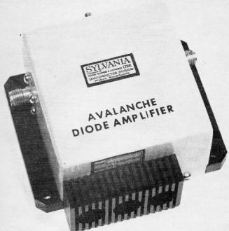 Three-stage avalanche-diode amplifier package - RF Cafe
