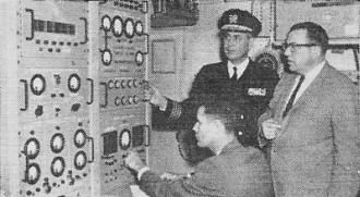 Radio Sextant Tracks Moon, May 1959 Electronics World - RF Cafe