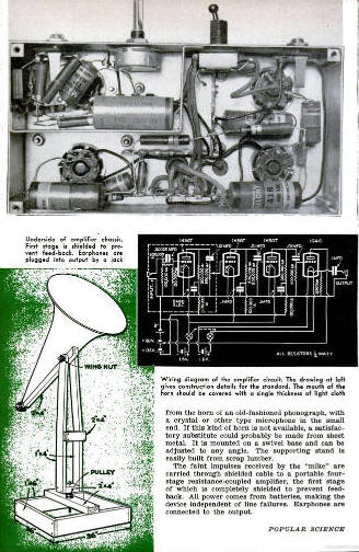 RF Cafe - Homemade Pane Detector - May 1942 Popular Science - p72