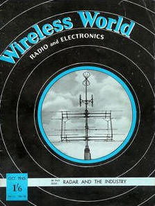 October 1945 Wireless World Cover - RF Cafe