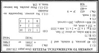 Mathematical Puzzle Answers (page 164), 1980 Old Farmer's Almanac - RF Cafe
