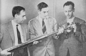 Three Bell Labs scientists, Harold Seidel, H. E. D. Scovil, and George Feher - RF Cafe