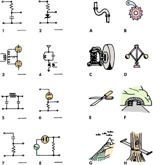 Electronic Analogy Quiz, November 1961 Popular Electronics