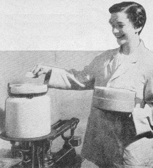 A laboratory technician prepares an experimental formulation in a laboratory grinding mill - RF Cafe