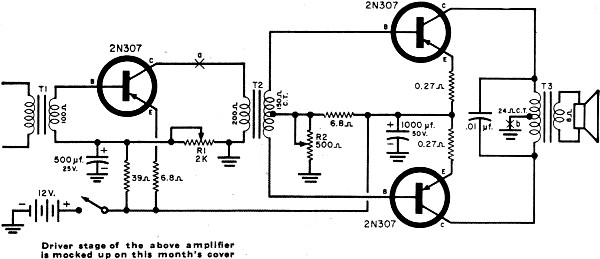 8-Watt Audio Amplifier - RF Cafe