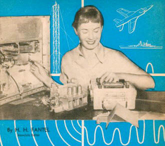 A "WAVE" in Naval Electronics, March 1957 Popular Electronics - RF Cafe