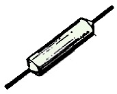 Radial lead capacitor - RF Cafe
