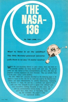 The NASA 136, June 1962 Popular Electronics - RF Cafe