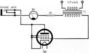 Simplification of this tube testing circuit - RF Cafe