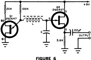 UJT sinewave generator circuit - RF Cafe