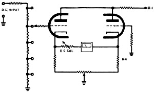 A simplified d.c. voltage measuring circuit showing the range switch and bridge circuit - RF Cafe