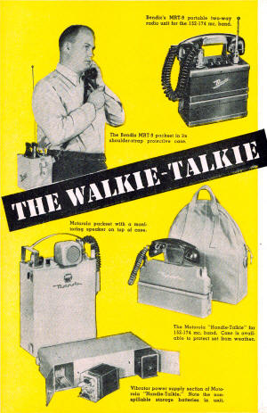 The Walkie-Talkie, March 1955 Popular Electronics - RF Cafe