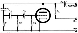 Theoretical phase-shift oscillator circuit - RF Cafe