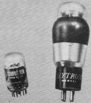 Multiple triode sections in one glass envelope - RF Cafe