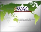 Woked All Continents (WAC) Certificate, ARRL - RF Cafe