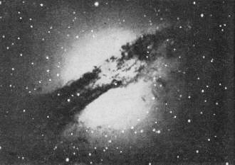 Astronomers call this probable radio source "NGC 5128" - RF Cafe