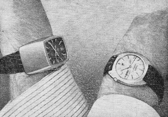 First American Made Quartz Watch, March 1972 Popular Electronics - RF Cafe