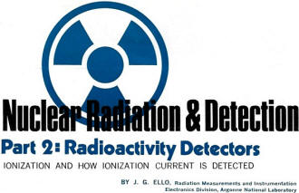 Nuclear Radiation & Detection, November 1972 Popular Electronics - RF Cafe