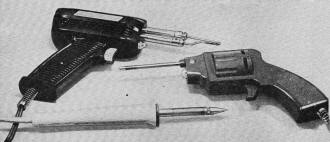 Transformer soldering gun, and soldering pistol - RF Cafe
