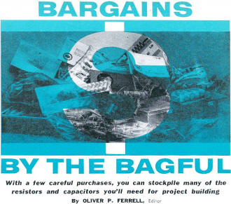 Bargains by the Bagful, February 1964 Popular Electronics - RF Cafe