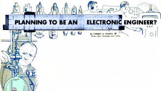 Planning to Be an Electronic Engineer?, June 1955 Popular Electronics - RF Cafe