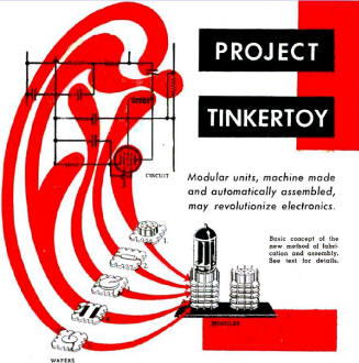 Project Tinkertoy, May 1955 Popular Electronics - RF Cafe