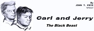 Carl and Jerry: The Black Beast, May 1960 Popular Electronics - RF Cafe
