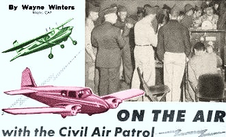 On the Air with the Civil Air Patrol, March 1957 Popular Electronics - RF Cafe