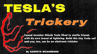 Tesla's Trickery, May 1960 Popular Electronics - RF Cafe