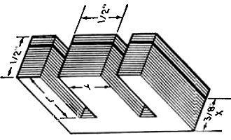 Remove required number of metal laminations - RF Cafe