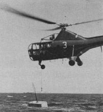 After explosion, helicopter picked up ocean samples - RF Cafe