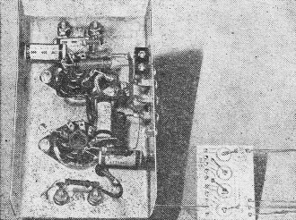 Bottom of a regular radio chassis - RF Cafe