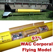 97% WAC Corporal Rocket Model - RF Cafe