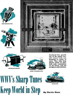 WWV's Sharp Tunes Keep World in Step, July 1949 Popular Science - RF Cafe