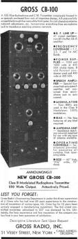 Gross Radio Advertisement in July 1935 QST - RF Cafe