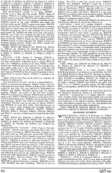 Relative Traffic Standings (p12), April 1932 QST - RF Cafe