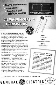 General Electric Advertisement, November 1953 QST - RF Cafe