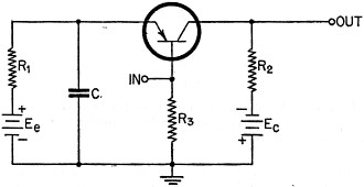 Grounded-emitter amplifier circuit - RF Cafe