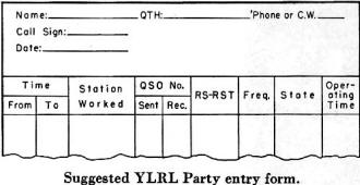 Suggested YLRL Party entry form - RF Cafe