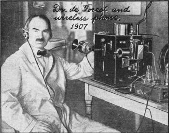Dr. Lee de Forest as he appeared in 1907 - RF Cafe