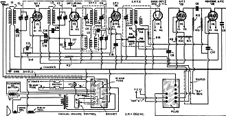 Schematic: Wells-Gardner Series 062 Automotive Superheterodyne, October 1932 Radio Craft - RF Cafe