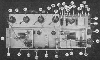 An airplane view of "The 1930 Electric Receiver." - RF Cafe