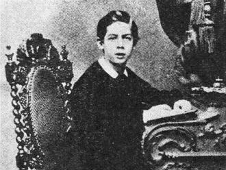 Schoolboy Heinrich Hertz in 1865 - RF Cafe