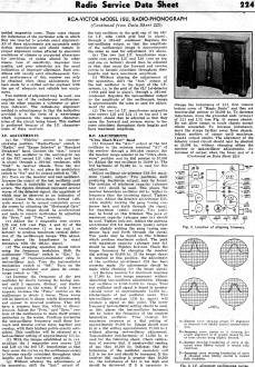 RCA-Victor Model 15U (sheet 2), Radio-Phonograph, April 1938 Radio-Craft - RF Cafe