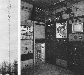 Transmitting equipment for the channel 22 satellite transmitter, KG2XDU - RF Cafe