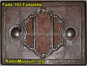 Fada 103 Fadalette, RadioMuseum.org - RF Cafe
